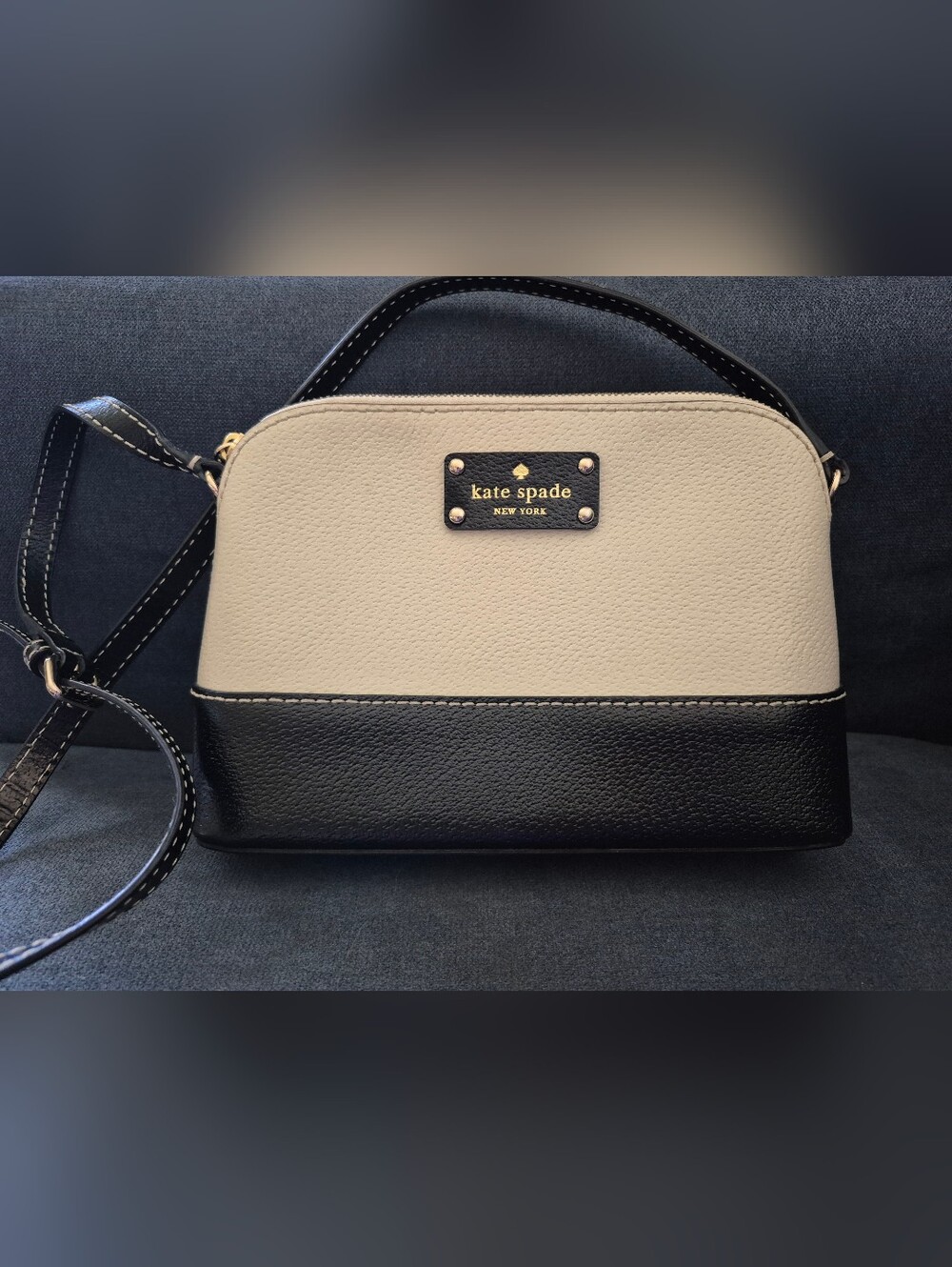 Kate Spade New York Berkeley Lane Hanna Leather Crossbody Purse Bag